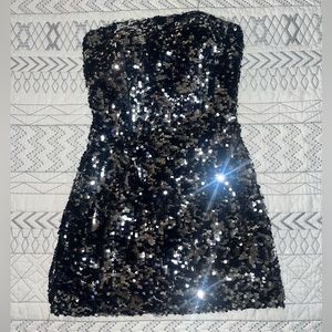 Sequin Mini Dress